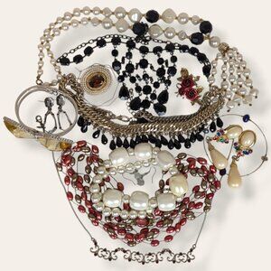 002 - Vintage To Now Jewelry Lot - Statement